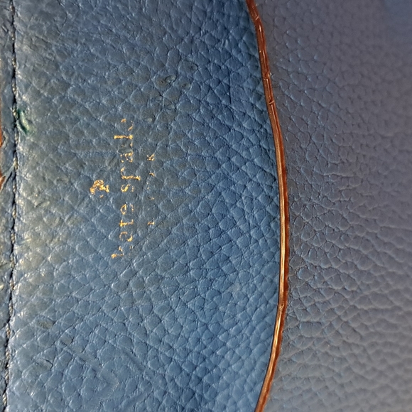 Kate Spade Hemsley Crossbody in Medium Blue Leather - Picture 7 of 13